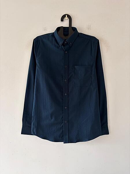 Teal blue oxford shirt