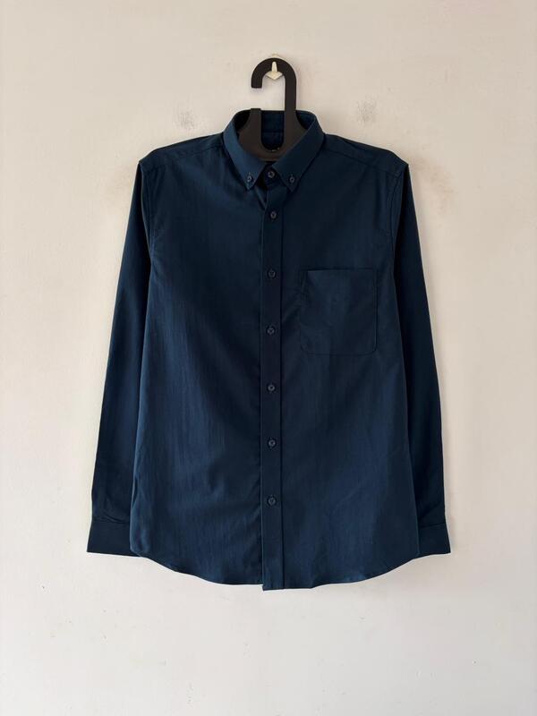 Teal blue oxford shirt