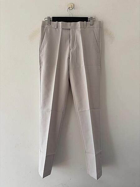 Pearl gray formal pant