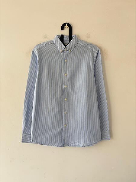 Skyblue oldmoney stripes shirt