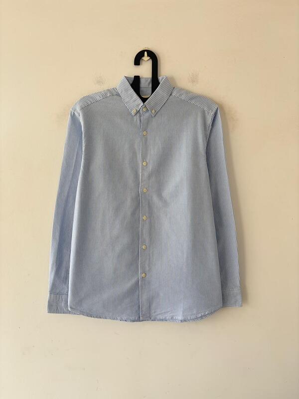 Skyblue oldmoney stripes shirt