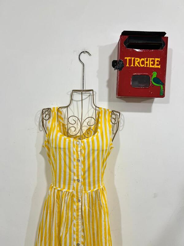 Lopa’s Mix & Match Dress - Yellow Stripes