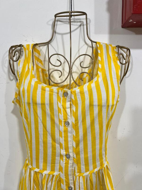 Lopa’s Mix & Match Dress - Yellow Stripes