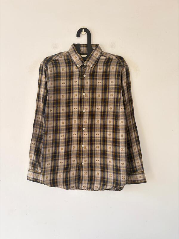 Indigo & wheat flannels