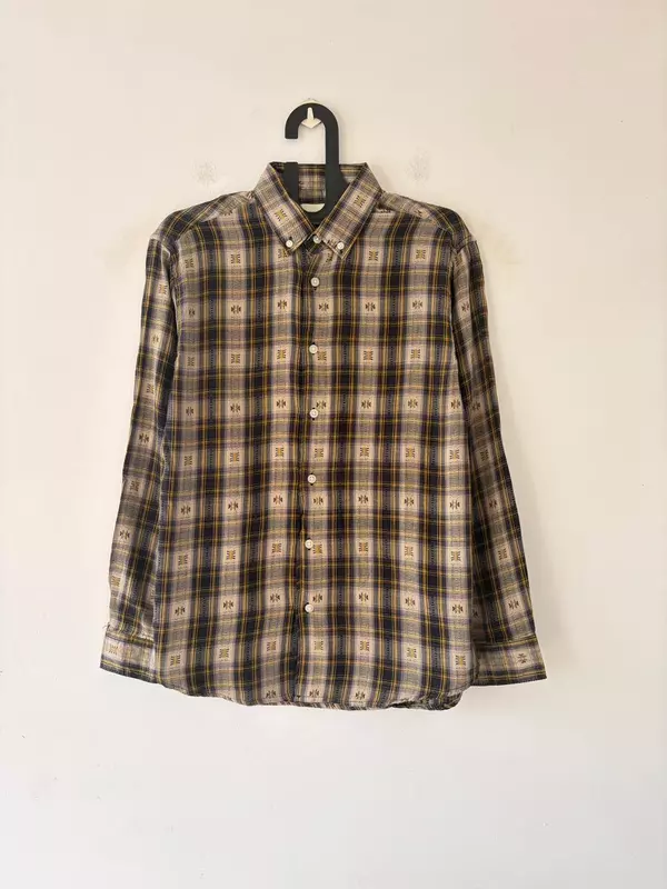Indigo & wheat flannels