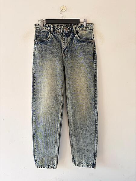 Vintage moss faded momfit jean