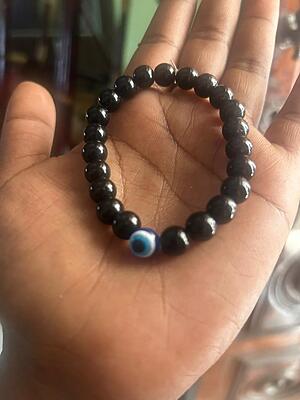 Black evil eye bracelet Black evil eye bracelet