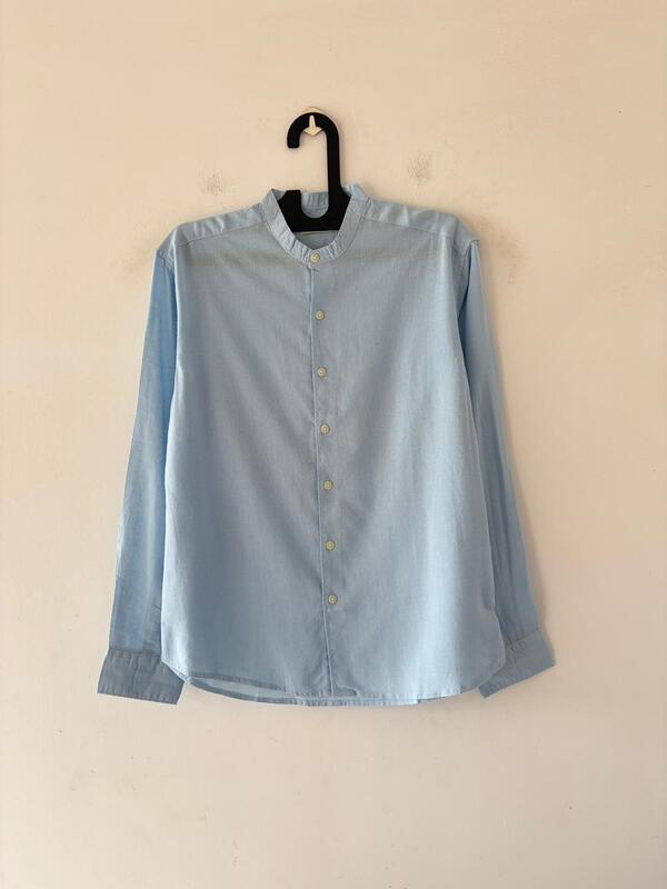 Sky drift linen mandarin