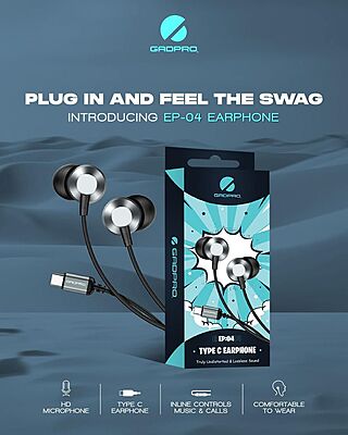 EARPHONE GADPRO TYPE-C EP-04
