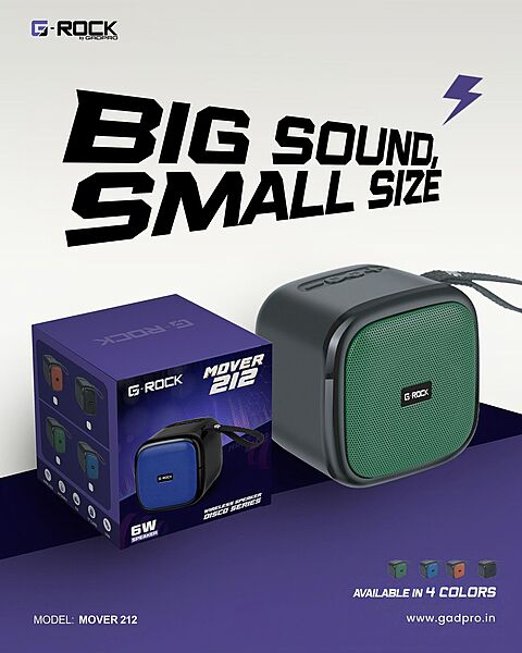 SPEAKER G-ROCK MOVER 212