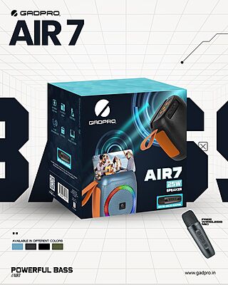 SPEAKER GADPRO AIR-7 25W WITH WIRELESS MIC