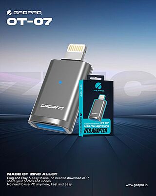 OTG GADPRO LIGHTNING TO USB OT-07