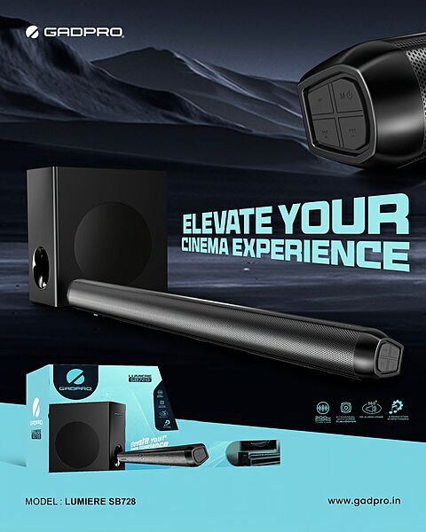 SPEAKER GADPRO LUMIERE SB728 200W