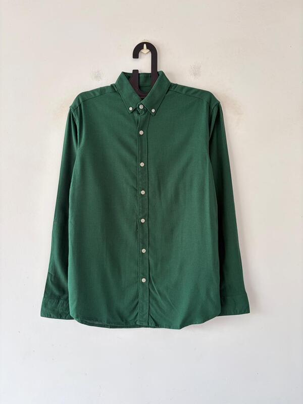 Pine forest linen shirt