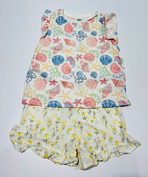 SHORTS & TOP SET 6-9 M