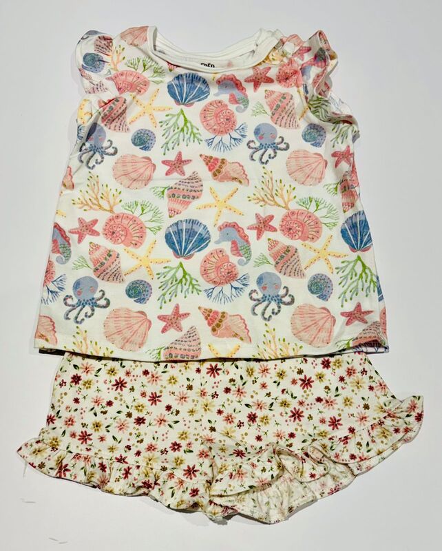 SHORTS & TOP NO5  3-6 M