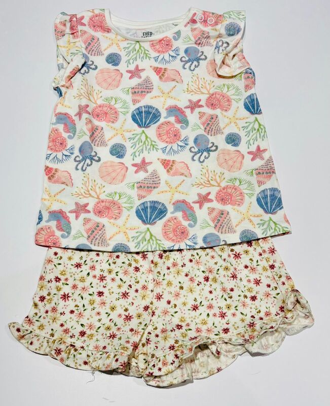 SHORTS & TOP  NO10  9-12 M