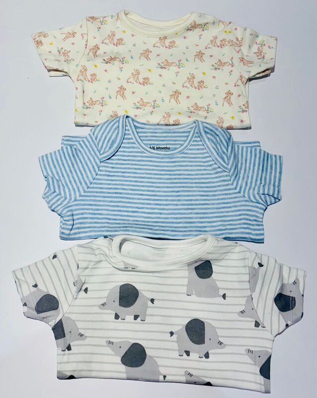 T-SHIRT UNISEX 3PCS SET