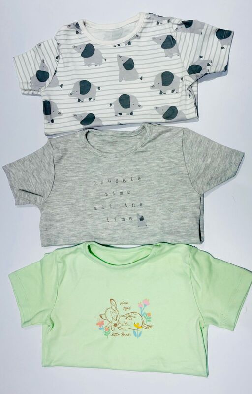 T-SHIRTS UNISEX 3PCS SET