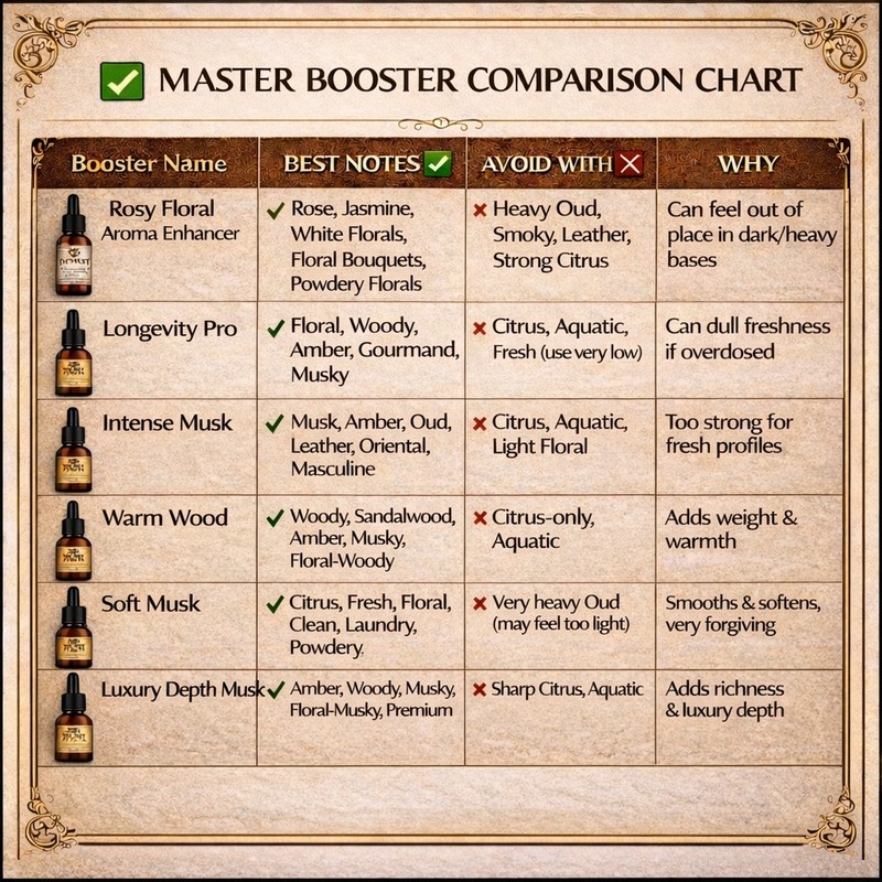 Fragrance Booster – Longevity Pro