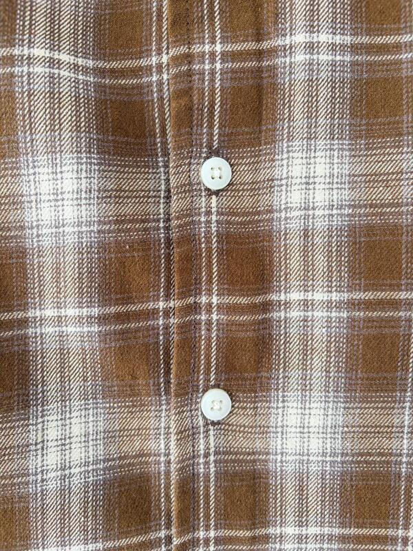 Walnut & cream flannels