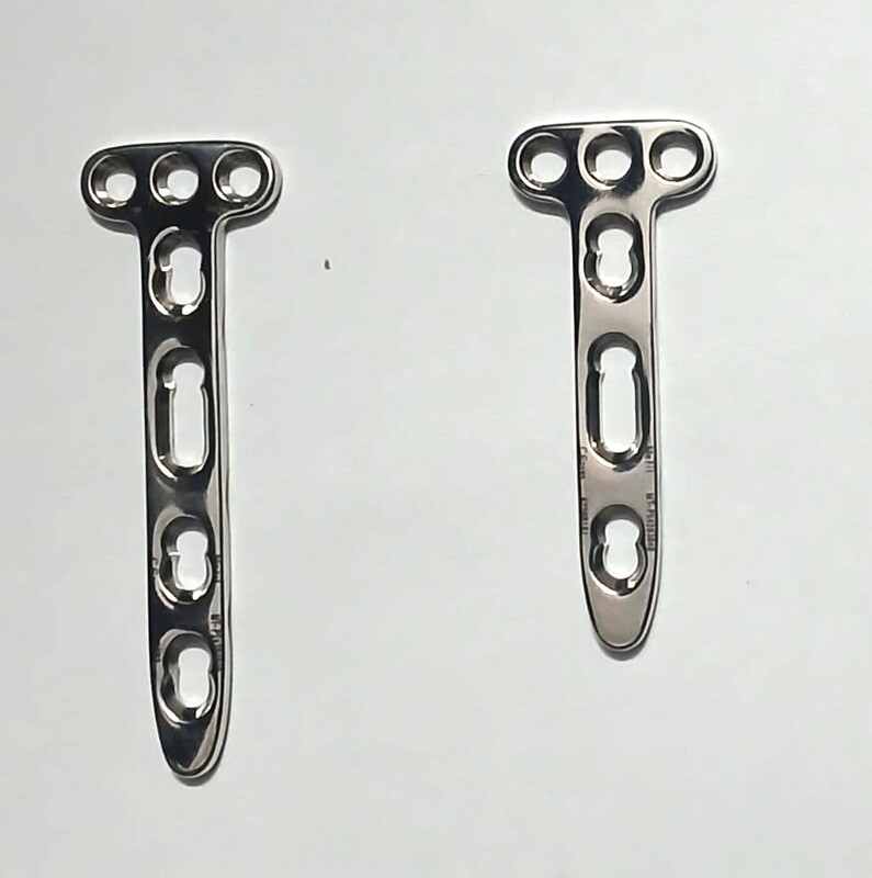 2.4LPS T-Distal Radial Plate