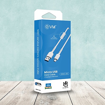 CABLE EVM MICRO USB 4A C-011 W