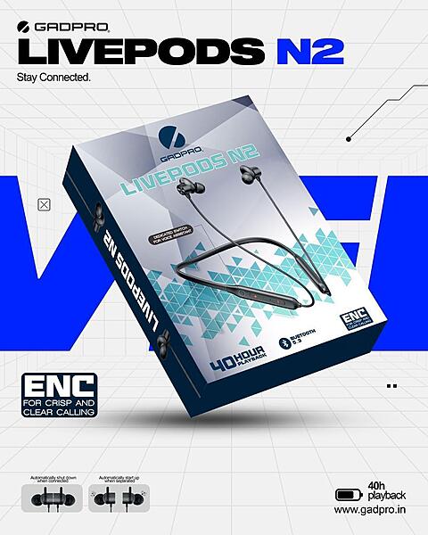 NECKBAND GADPRO LIVEPODS N2