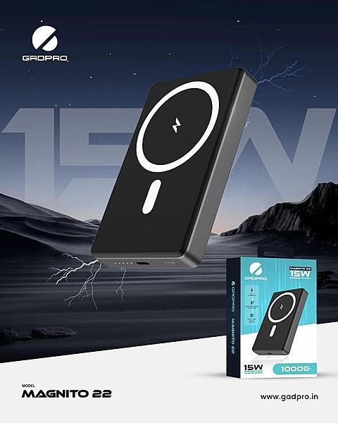 POWER BANK GADPRO MAGSAFE 10000MAH MAGNITO-22