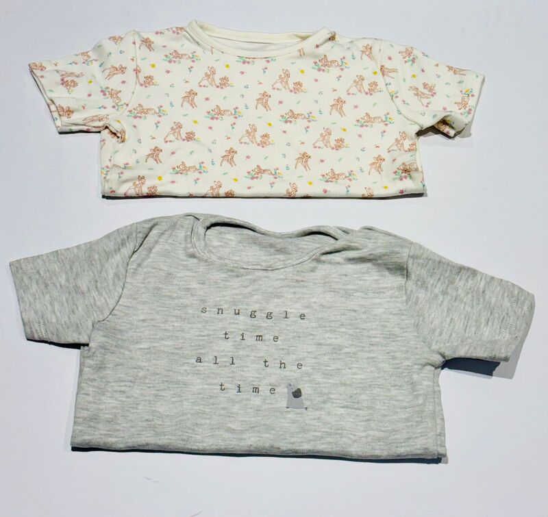T-SHIRTS 2PCS 2-3 YEAR COMBO-6