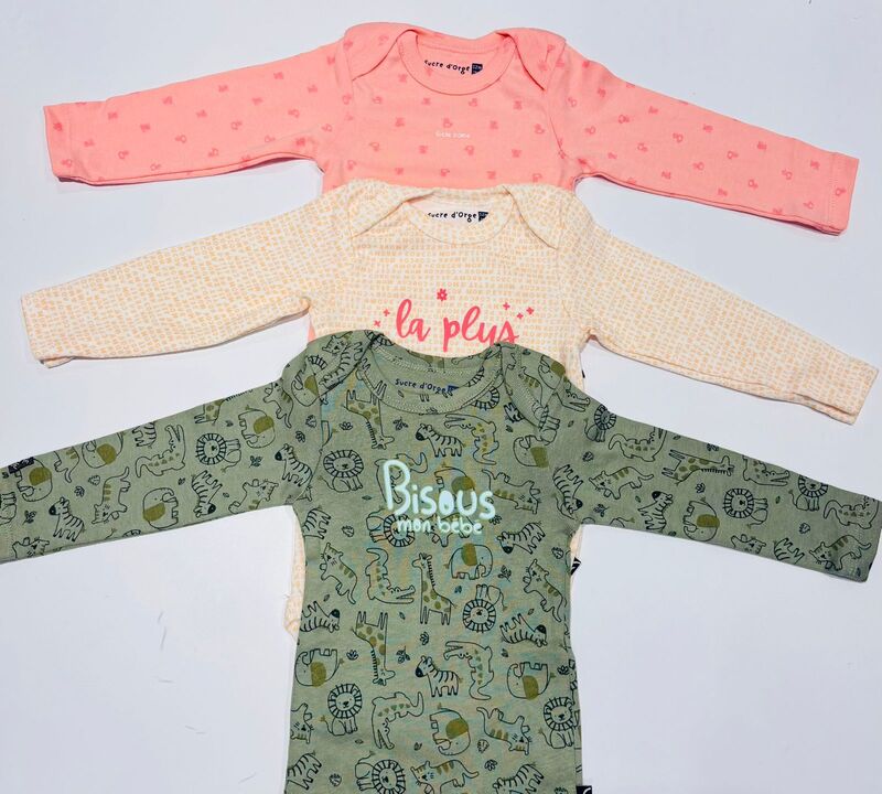 ONESIE 3PCS SET 12M COMBO-2
