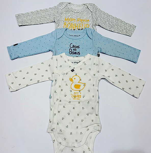 ONESIE 3PCS SET 3M COMBO-5