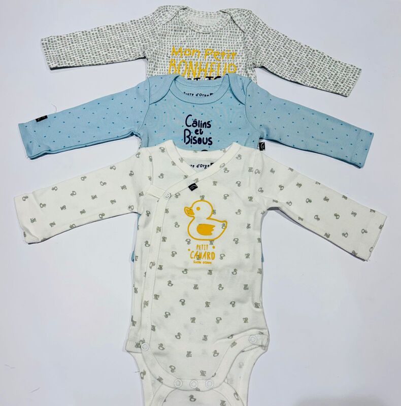ONESIE 3PCS SET 3M COMBO-5