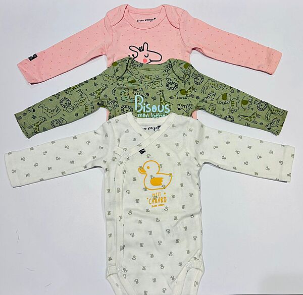 ONESIE 3PCS 6M COMBO-1