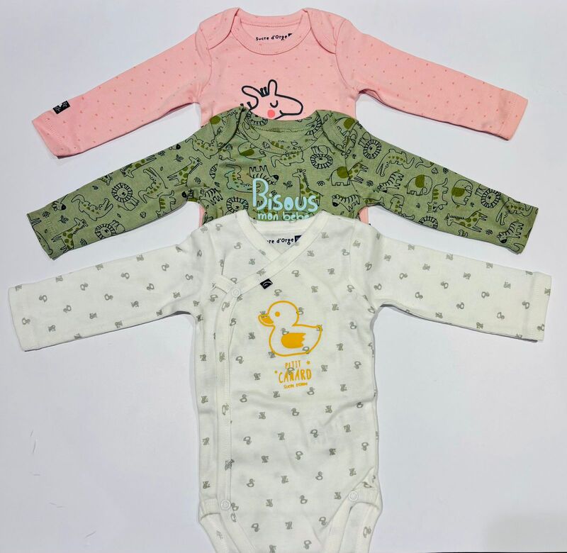 ONESIE 3PCS 6M COMBO-1