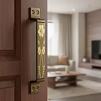 (4611) Palam SS Handle Flower VGG 7" (25x4mm)