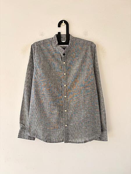 Slate grey striped mandarin