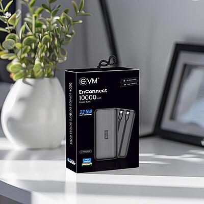 POWER BANK EVM 10000 MAH ENCONNECT 22.5W (P0501) POWER BANK EVM 10000 MAH ENCONNECT 22.5W (P0501)