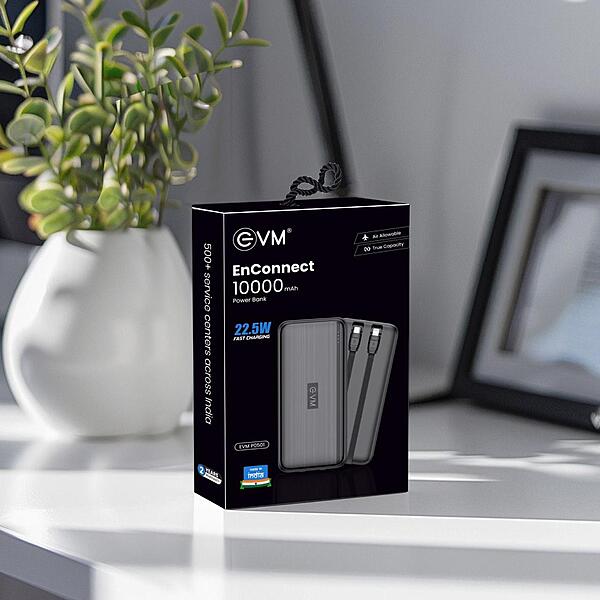 POWER BANK EVM 10000 MAH ENCONNECT 22.5W (P0501) POWER BANK EVM 10000 MAH ENCONNECT 22.5W (P0501)