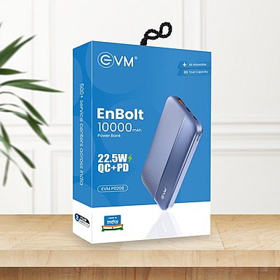 POWER BANK EVM 10000MAH ENBOLT 22.5W P0208