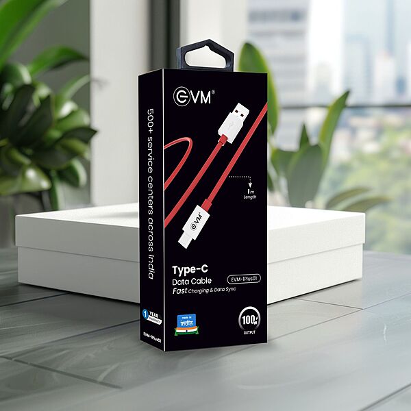 CABLE EVM TPE RED 100W (1PLUS01)