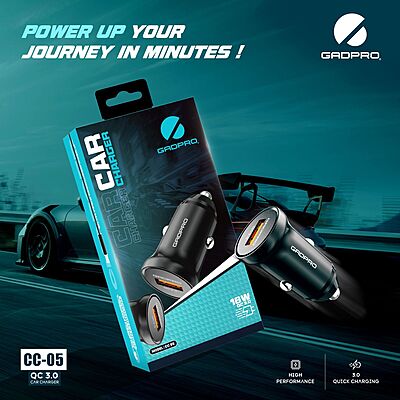 CAR CHARGER GADPRO CC-05 18W