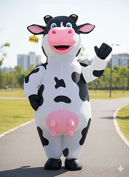 Inflatable Costume for Events, Parties & Brand Promotions | Durable Costume for Activations & Sales | Easy to Inflate