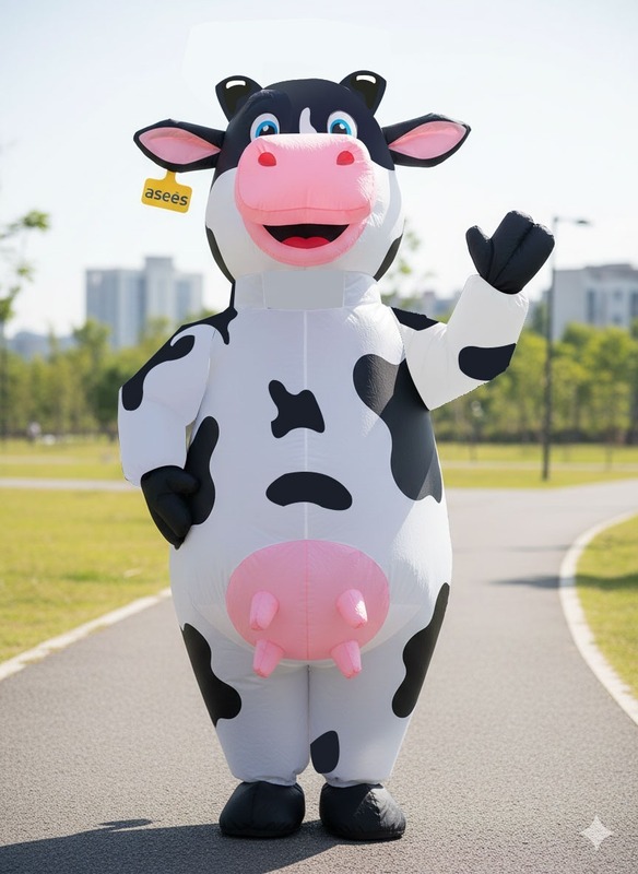 Inflatable Costume for Events, Parties & Brand Promotions | Durable Costume for Activations & Sales | Easy to Inflate