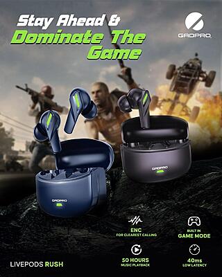 TWS GADPRO LIVEPODS - RUSH