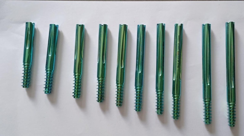 Helical Screw for Anti-rotation of PFRN 