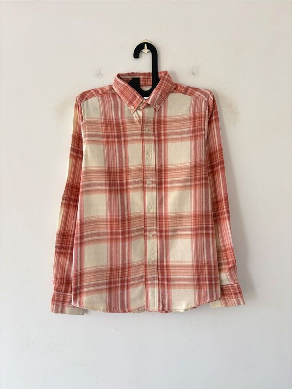 Peach & cream flannels