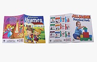 ALL IN ONE PRESCHOOL BOOK & KINDERGARTEN RHYMES