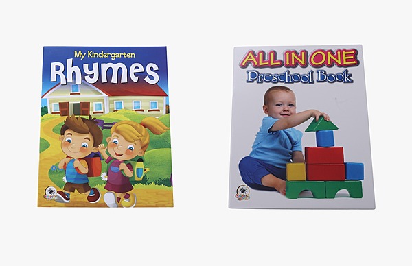 ALL IN ONE PRESCHOOL BOOK & KINDERGARTEN RHYMES