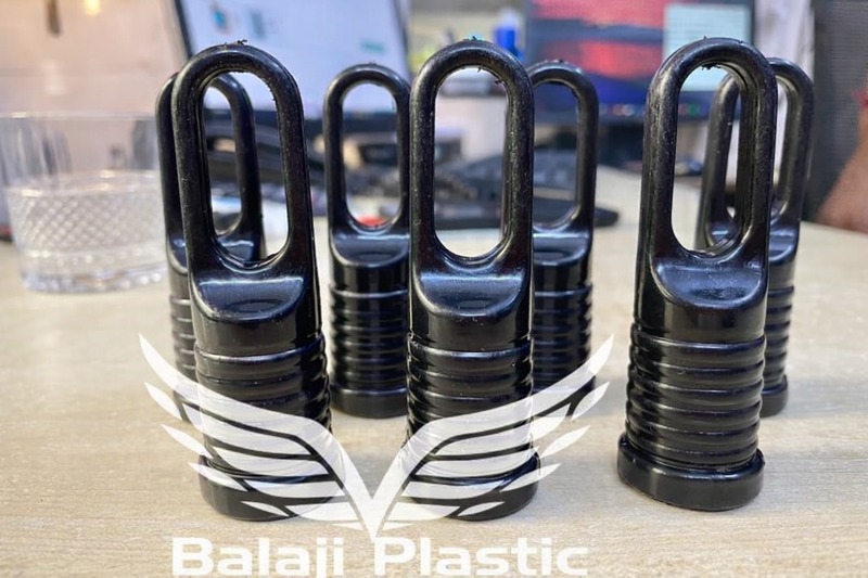 Wiper / Mop Stick Cap – 22 mm (7/8 ") – Black